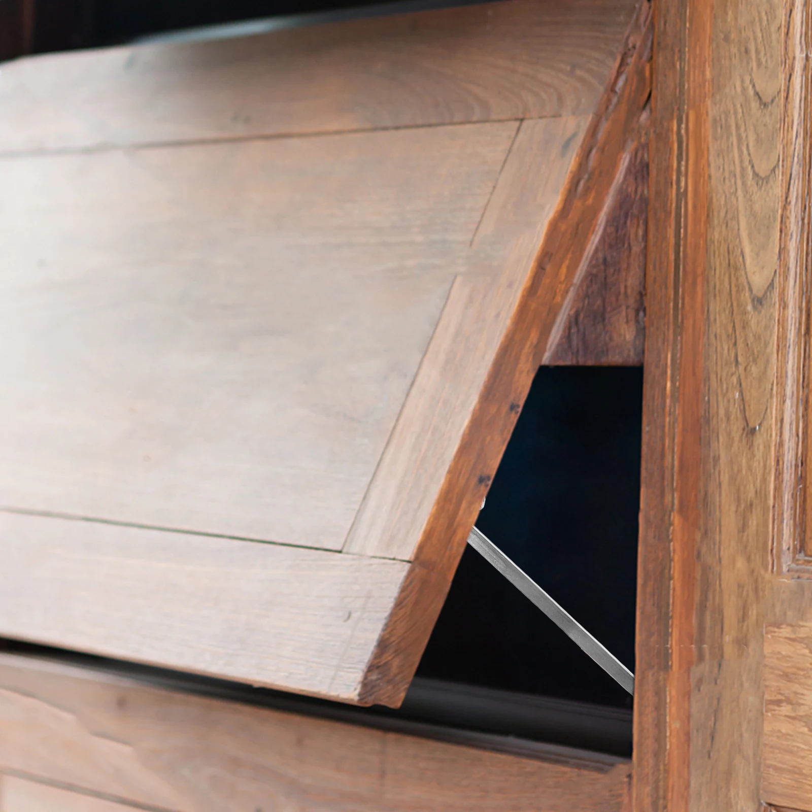 

Adjustable Heavy Duty Cabinet Support Rod Metal Folding Lid Stay Hinge For Kitchen Cabinets Wardrobes Furniture Easy