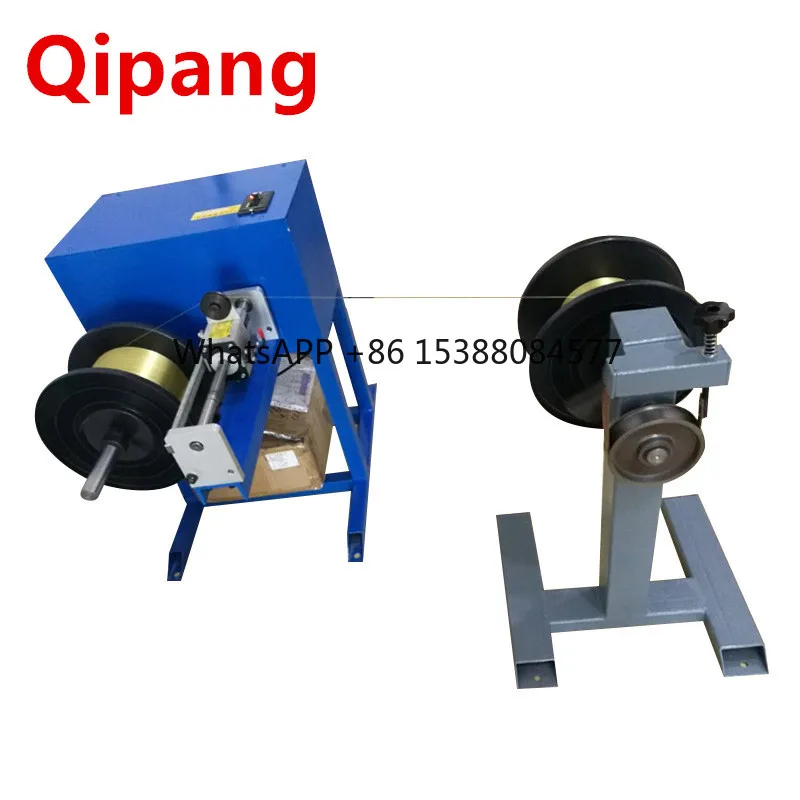 

QIPANG QP400 Take up Machine With Reel Carrier,wire and Cable Winder Machine Pipe Winding Machine