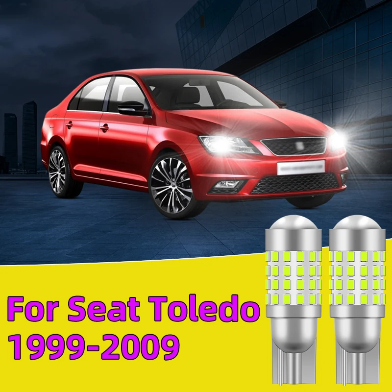 

2PCS For Seat Toledo 1999-2009 Clearance Lights side marker position Signal Lamp width light 12V24V Car T10W5W Led Traffic Bulb