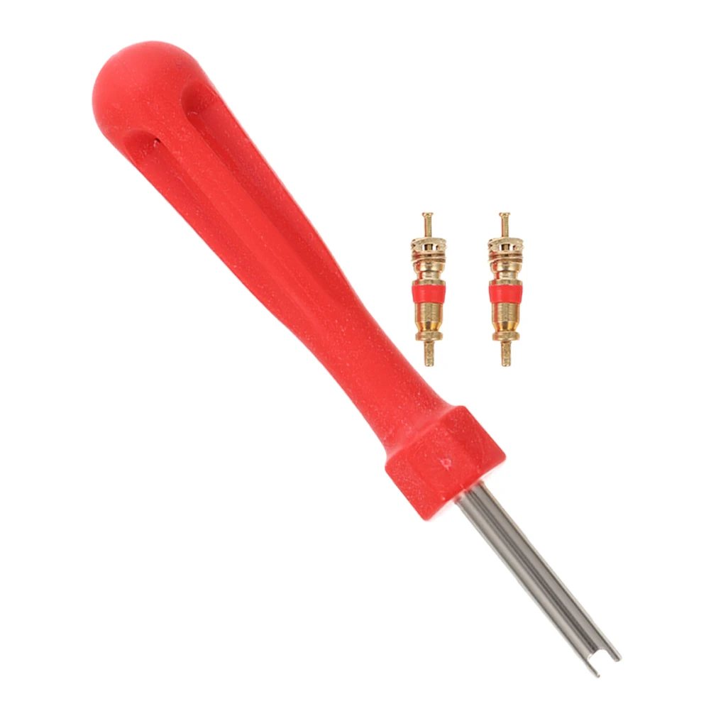 

1 set 1 Set Tire Valve Core Replacement Tool Kit Valve Cores Cars Motorbikes Bicycles Trucks Quick Easy Install Single Head