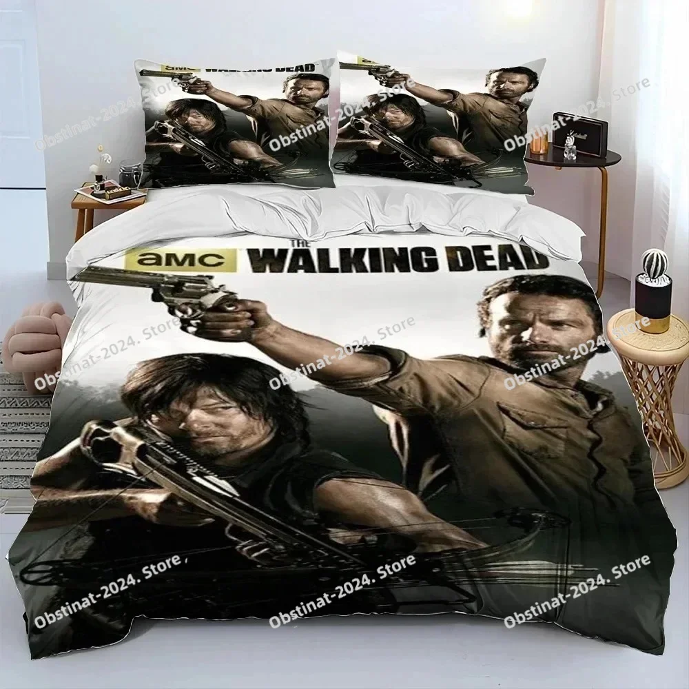 horror-tv-the-walking-dead-lincoln-ensemble-de-literie-housse-de-couette-ensemble-de-lit-housse-de-couette-taie-d'oreiller-ensemble-de-literie-king-queen-size