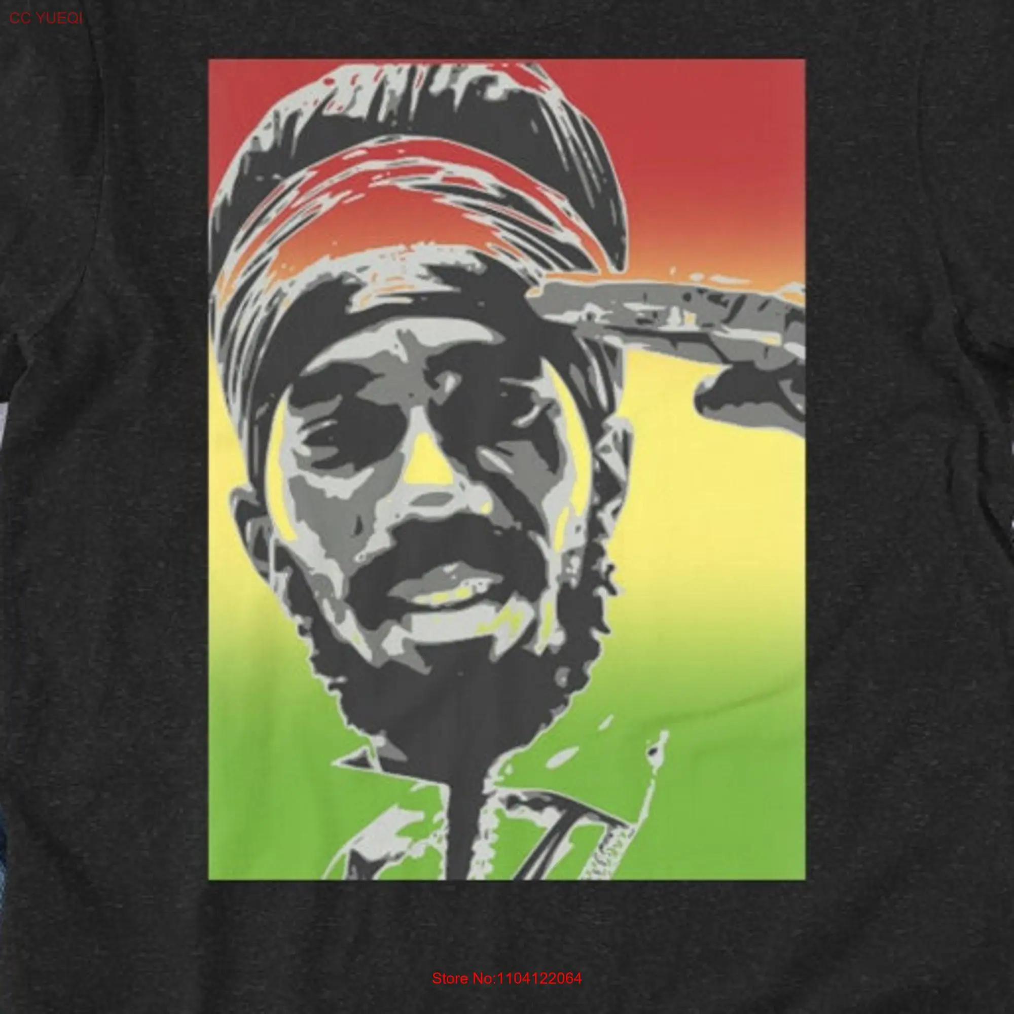 Sizzla Kalonji Jamrock T Shirt Reggae Music Dancehall Artist Jamaica Bar Jamaican Musician long or short sleeves