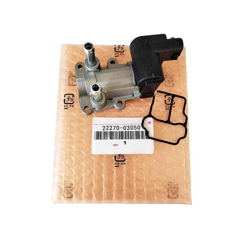 22270-74400 22270-03050 dla Toyota Solara Camry 2000 2001 2.2L 4Cyl zawór sterujący jałowym powietrzem z uszczelką 2227074400 2227003050