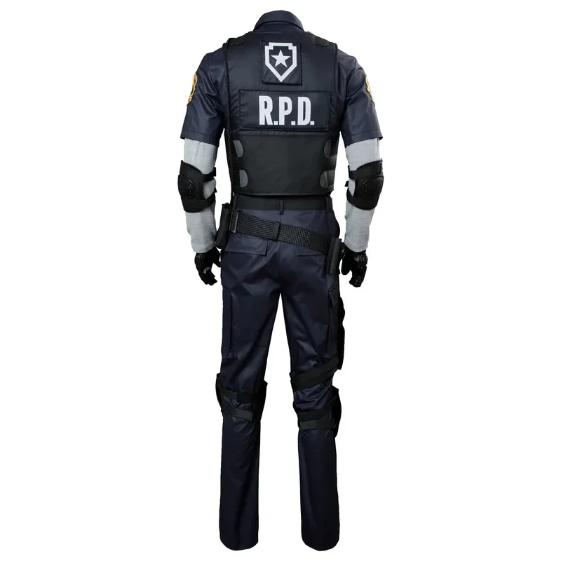 XT8Biohazard Game Resident Re أزياء تنكرية ليون ملابس رجل حفلة الهالوين لعب الأدوار ملابس الذكور الكبار موضة جديدة @ XT6!