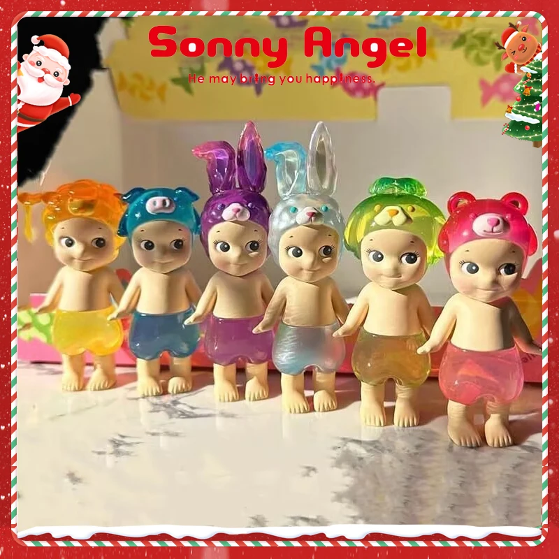 Sonny Angel Pudełko z niespodzianką 20. rocznica Hippers Patrząc z powrotem Figurki anime Ozdoby Lalki Fani Prezenty dla dzieci