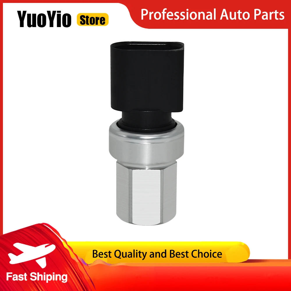 YuoYio 1Pcs A/C Pressure Sensor 1J0959126 For A1 A3/S3 Altea B5 B6 Beetle Bora Caddy Cordoba EOS Fabia Golf Golf plus Ibiza Leon