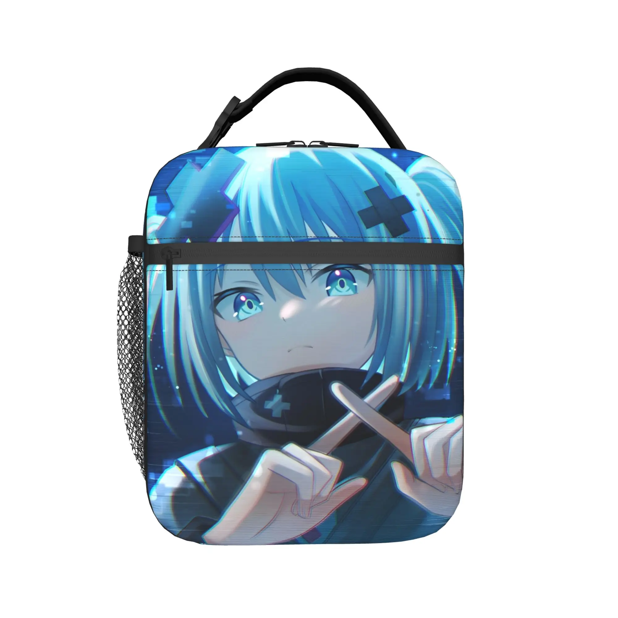 

Hatsune Miku Thermal Insulated Lunch Bags for Travel Reusable Food Bag Men Women Thermal Cooler Food Box