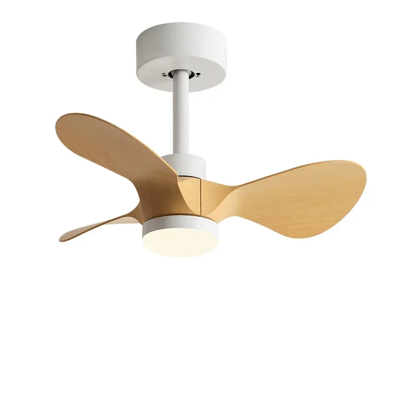 24Inch Mini Ceiling Fan with Led Light Modern Fan Lights Aisle Balcony Children's Room Celling Fan