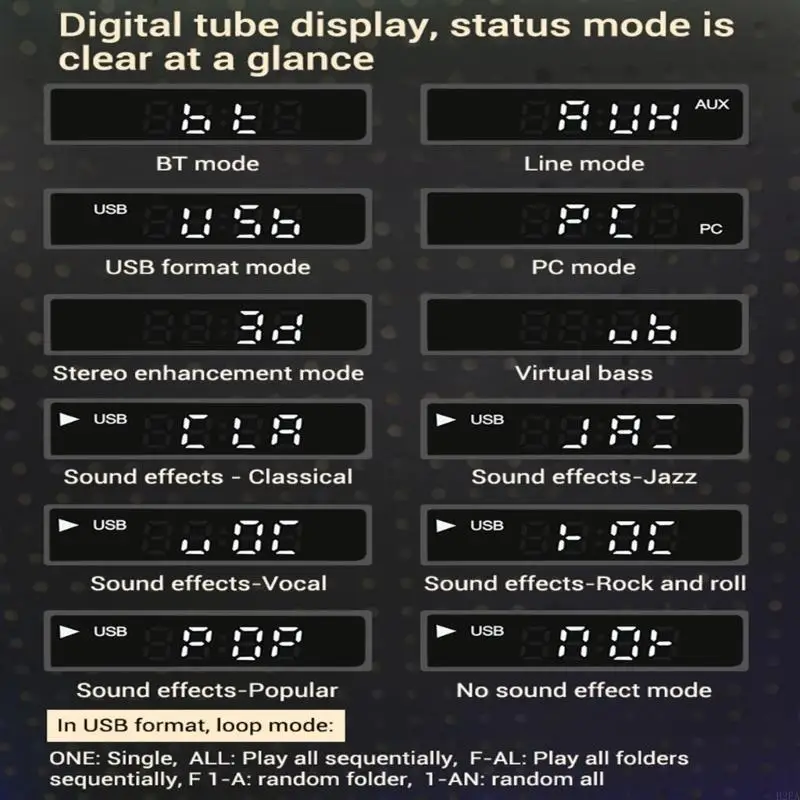 B2EA 2.0/5.0/5.1 مكبر للصوت مضخم الصوت اللاسلكي المتوافق مع