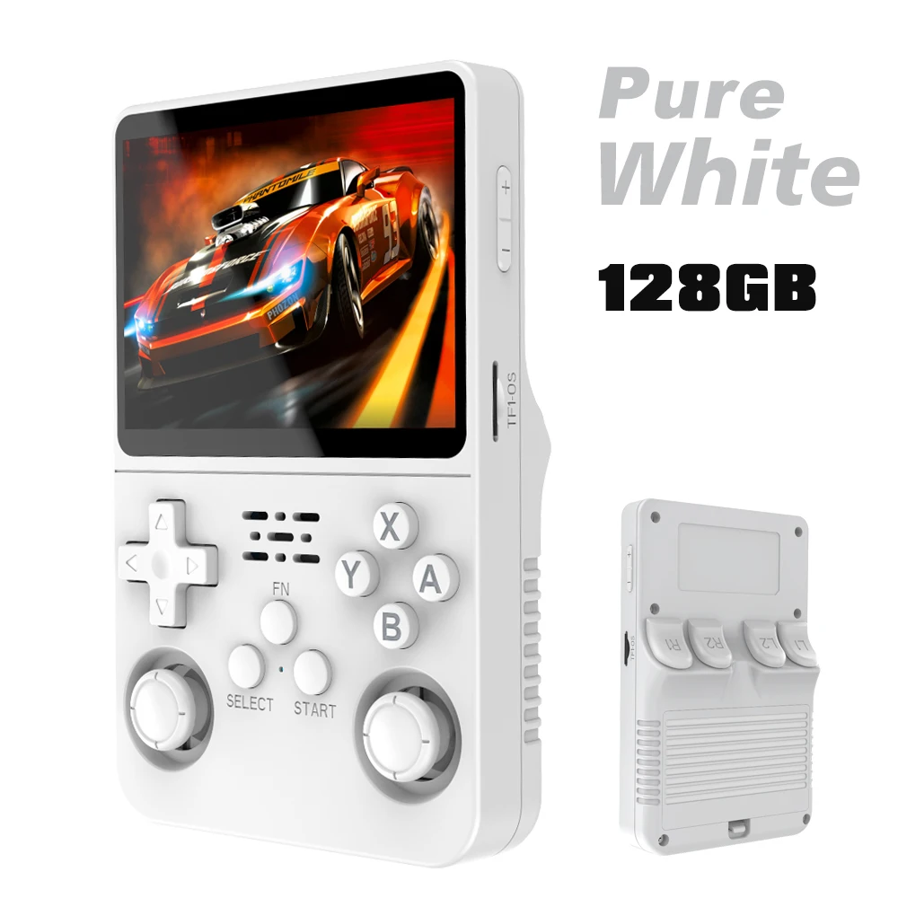 BOYHOM 256G/128G/64G R36S ARKOS 2.0 Retro Handheld Game Console 3.5 ''IPS scherm, draagbare Pocket Game Player voor kinderen gift