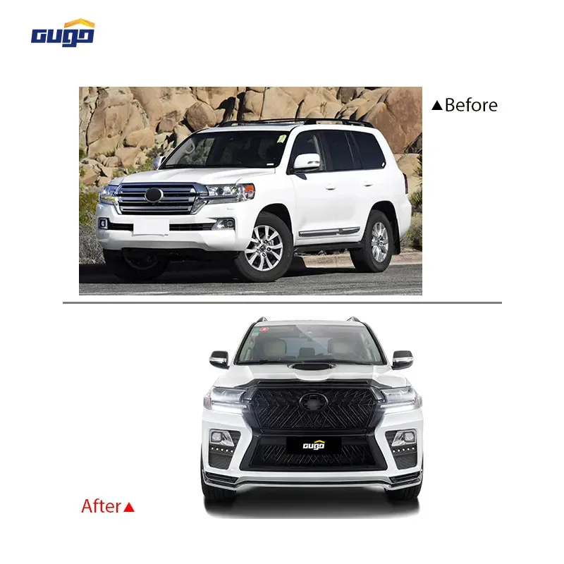 

GUGO High Quality Applicable to LC200 Modification Accessories E Model Body Kit Upgrade for s Land Cruiser 200 2008-2015