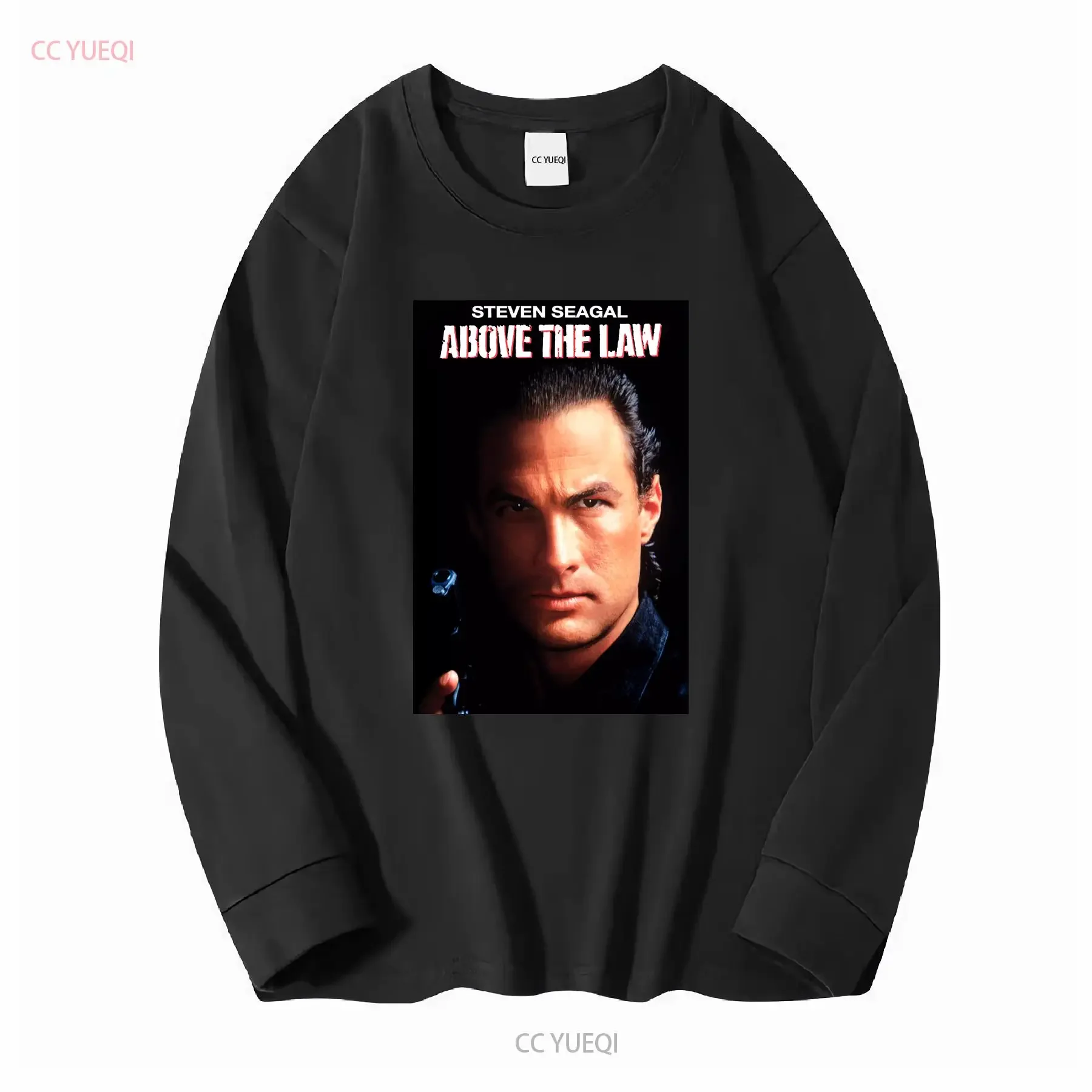 Above The Law Steven Segal 80's Action Movie T Shirt long or short sleeves vintage Washed Comfortable Top For Everyday Wear