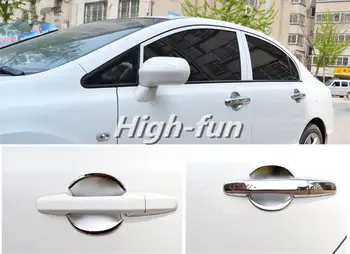 FUNDUOO 適用於本田思域四門轎車 2006 2007 2008 2009 2010 2011 的全新鍍鉻門把手 + 杯碗蓋,免運費。 10 最佳銷售 本田思域VTEC - №10