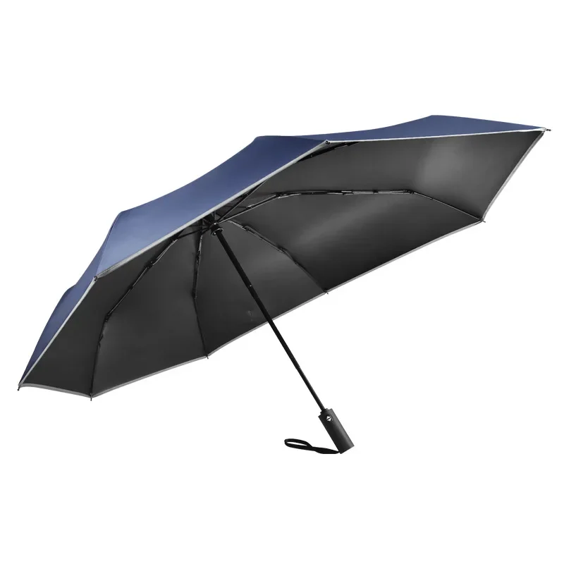DurableIrregular Weather Dual-use Fully Automatic Folding Umbrella With Advanced Feel, Automatic Opening And Closing Backpack Um