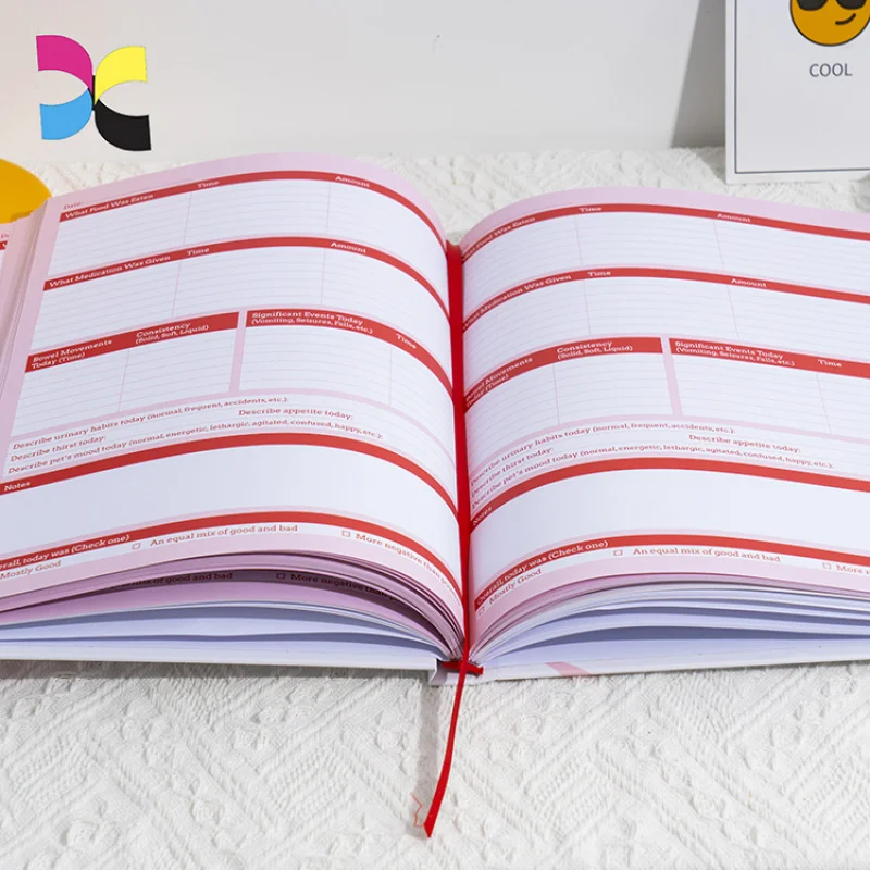 custom.Customize Board Journal Self Love Planner Hardcover Decorative Book