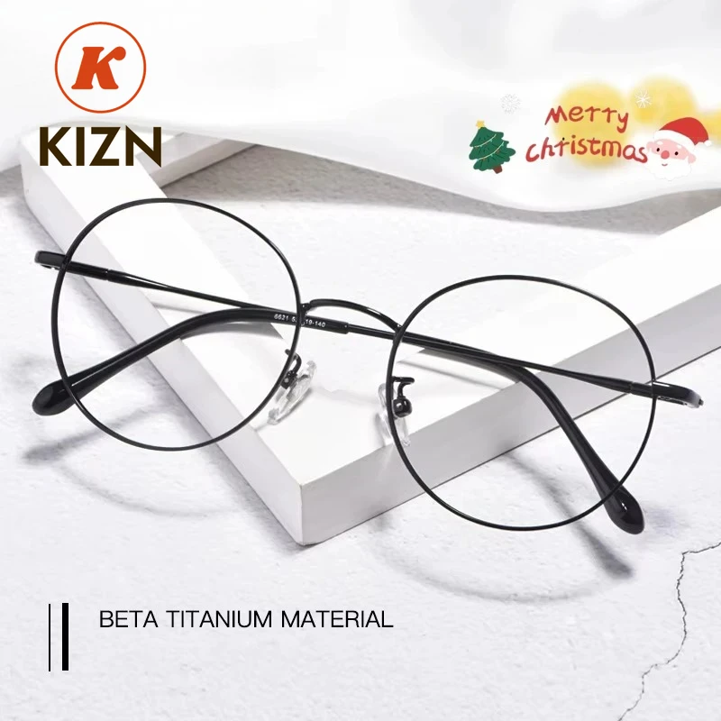 

XUKA круглые ретро легкие унисекс бета-титановые ультра новые оправы для очков для коррекции близорукости модные модные оптические очки