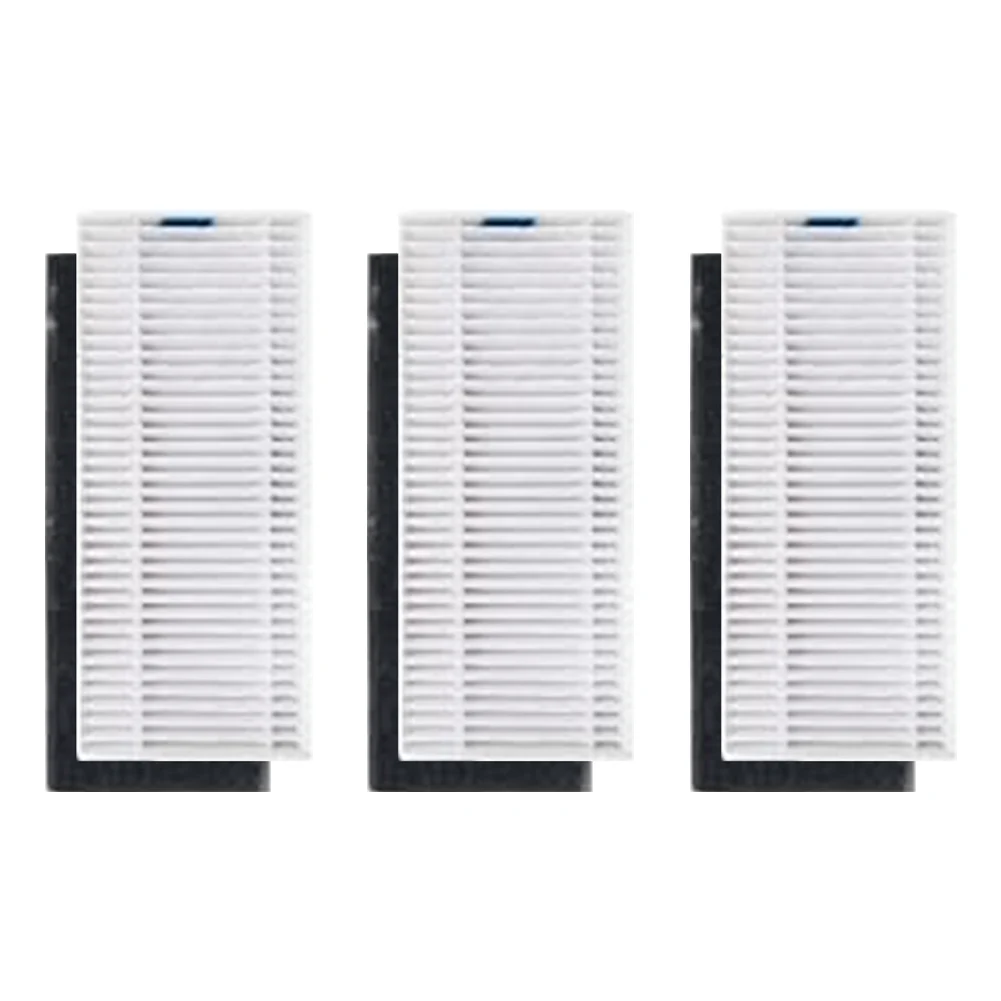 Фильтры качества воздуха Сменный комплект фильтров Комплект из 3 фильтров Легкая очистка фильтров для эффективной уборки дома