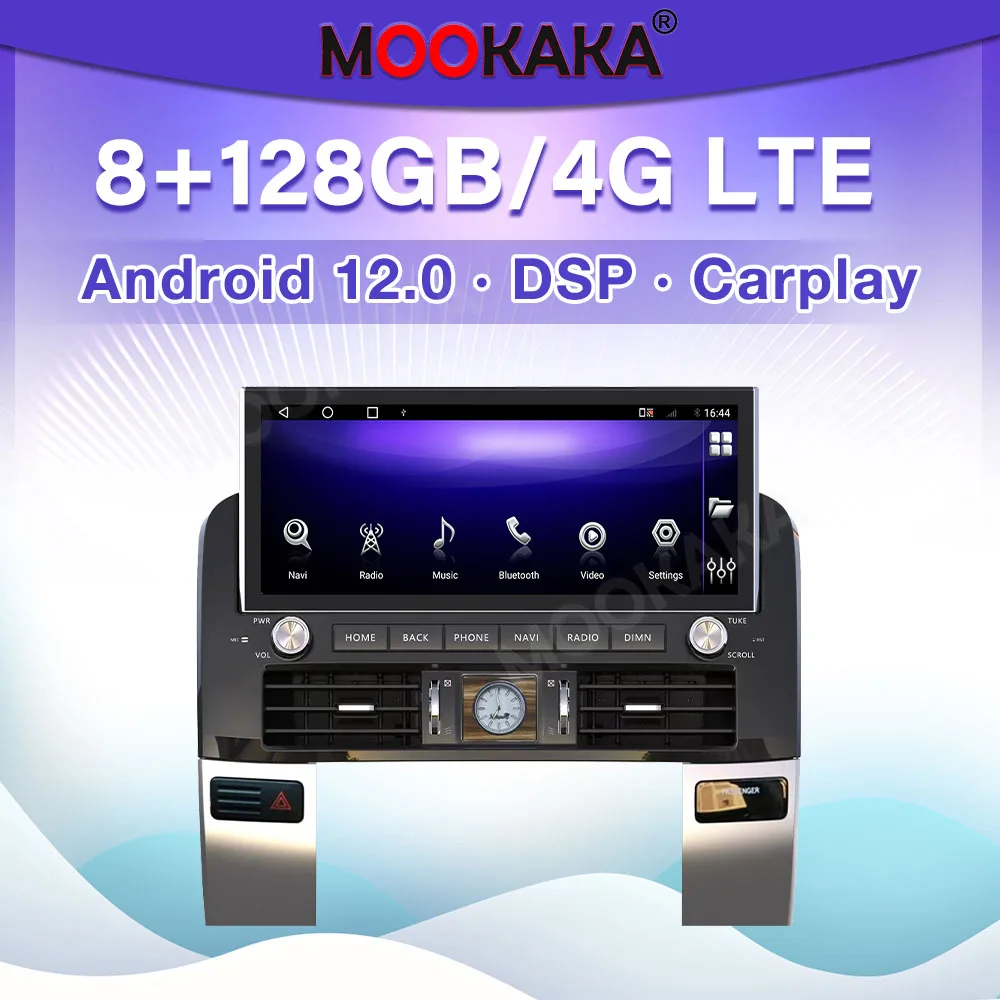 For Toyota Land Cruiser Prado 120 1998 - 2008 Lexus GX470 2002-2009 Android Car Radio 2Din Stereo Receiver Autoradio Multimedia