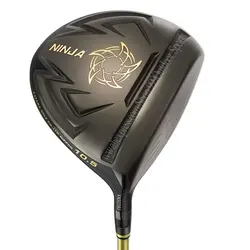 NINJA-Right Handed Wood Driver with Graphite Shaft for Men Katana Golf Driver Head Graphite Shaft 10.5, 9.5 Loft Free Shipping