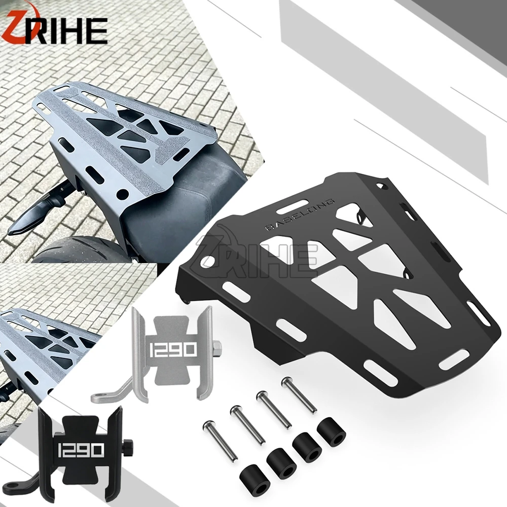 FOR DUKE 1290 Super Duke R / Evo 1290 duke 2020 2021 2022 2023 2024 2025 2026 Motorcycle Rear Luggage Rack Top Case Mount Plate