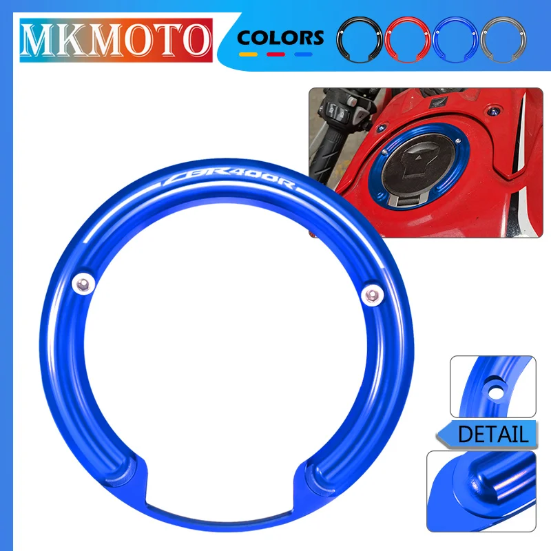 

New Motorcycle Tank Oil Cap Protecting Decorative Ring Cover For Honda CBR400R CBR650R 650F CBR1000R 1000RR 1000RS CBR250RR 500R