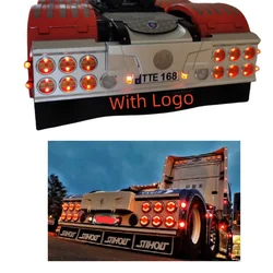 Rear Bumper Lamp LED Light Taillight for Tamiya 1/14 RC Truck Scania 770s 56323 56368 Tractor Trailer LESU Parts