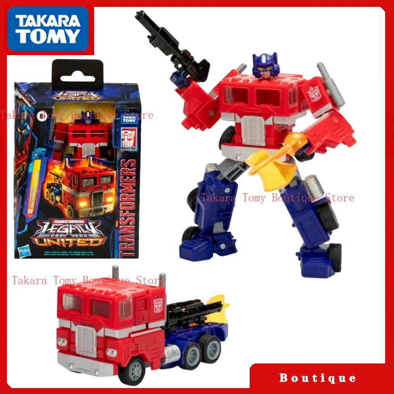 

В наличии Takara Tomy Transformer Toys Legacy United Deluxe Class G1 Universe Optimus Prime фигурки героев autobot HOBBY