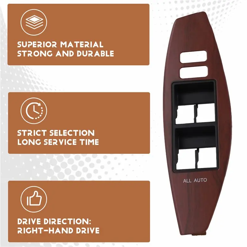 Car Right Front Window Switch Panel Door Handle Armrest Trim Cover 74231-20310-C0 For Toyota Allion Premio RHD-A61E