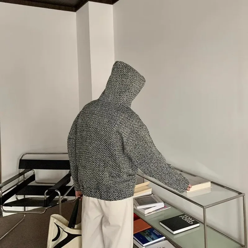 2025 New Korean Fashion Men's Hoodie Pullover Coat Autumn Winter Casual Loose Hoodie Sweatshirt for Men Streetwear Y2k Clothing