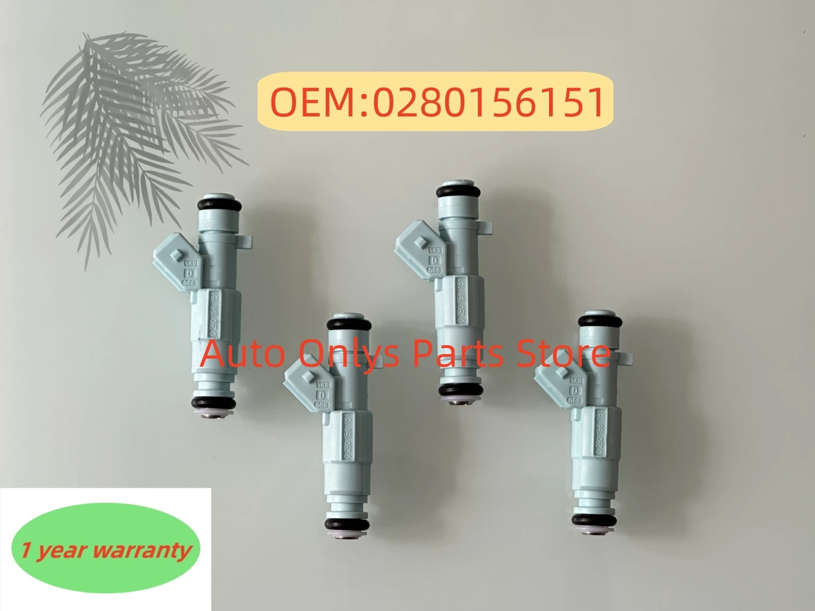 

4pcs 0280156151 For - Chevrolet Corsa Celta MPFI 1.4L 1.6L Flex Car Accessories High Quality Fuel Injector Nozzle