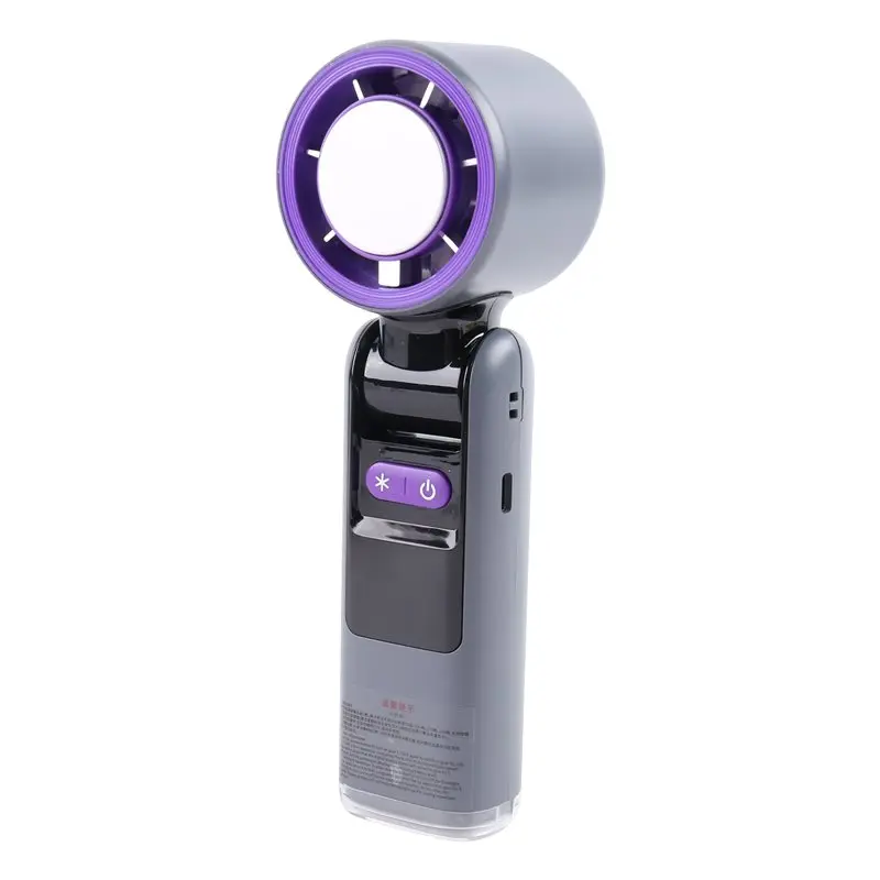 

【HOT SELLING PRODUCTS】Mini Turbo Fan Refrigeration Fan 100-Speed Levels, 6H Runtime, Foldable For Handheld Desktop Use For Perso