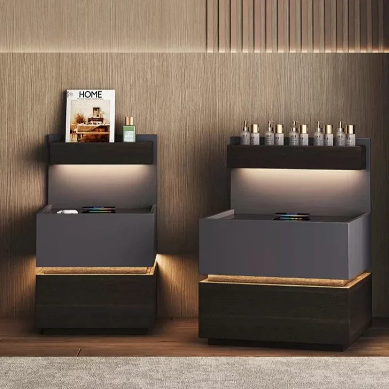 - Bauhaus Luxury Night Stand Hotel Design Coffee Modern Bed Side Table Storage Choice Mesitas De Noche Mid Century Furniture