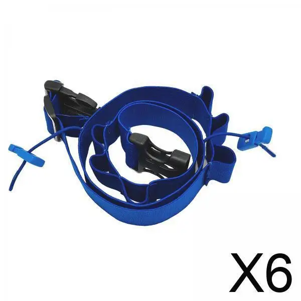 

6x Running Triathlon Cycling Number Belt,Running Belt,Comfortable Waist Pack,for Running Outdoor Sports,Women,Men,Runners,Adult