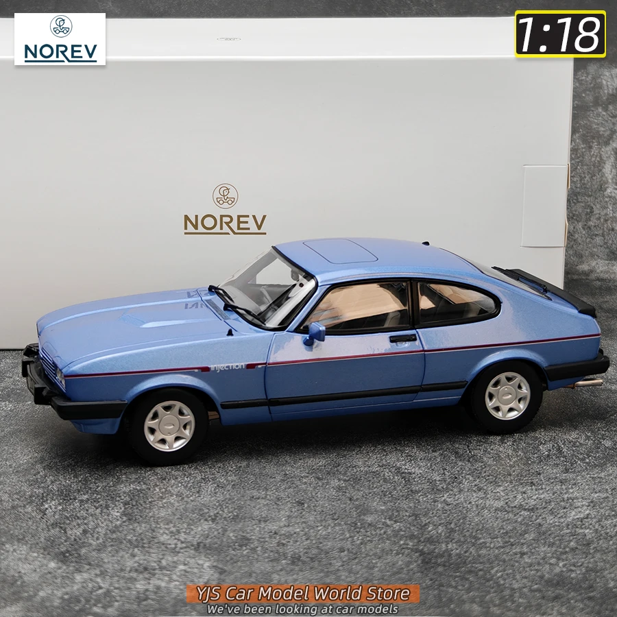 

NOREV Diecast model 1:18 Ford Capri 2.8i 1984 Injection Metal car model Static Collection Holiday Gift Collection