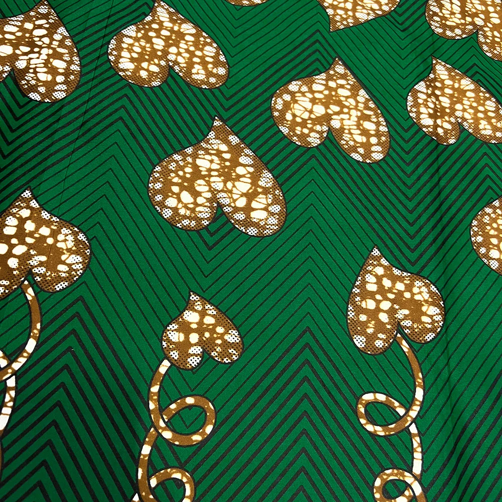 6 Yards Ankara Wax Fabric 2025 High Quality African Wax Print Fabric African Guaranteed Veritable Real Wax