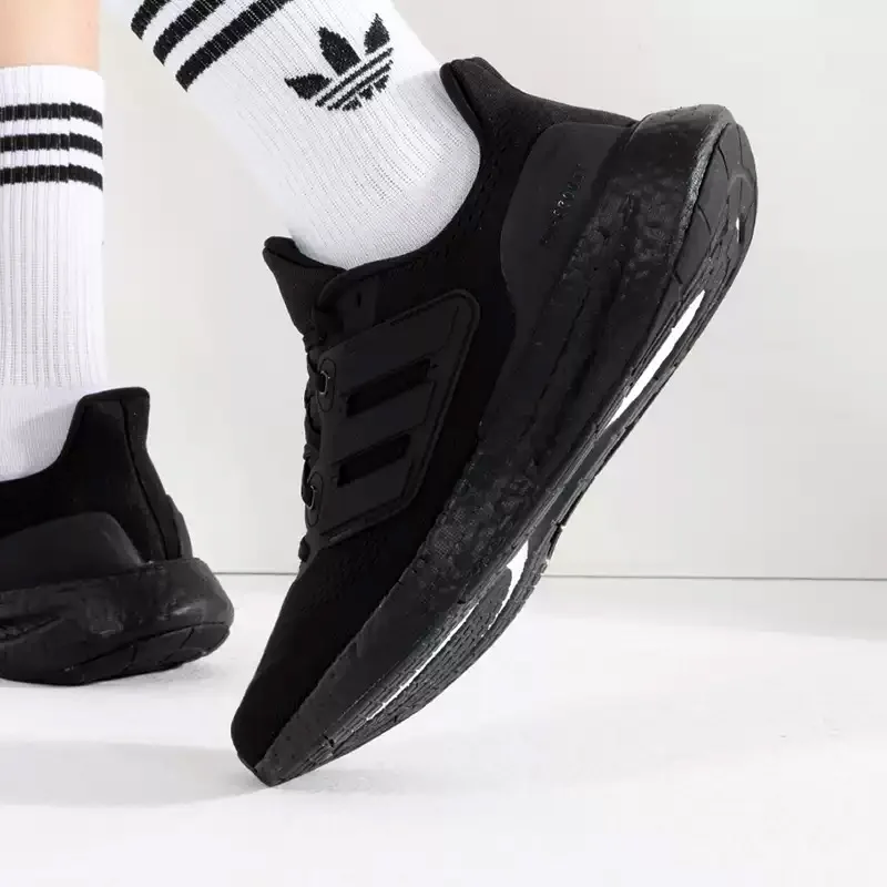2026s New Adidas menss All Black Running Shoes BOOST Limited Stock Flash Sale Comfort Sneakers IF4840 100% Authentic