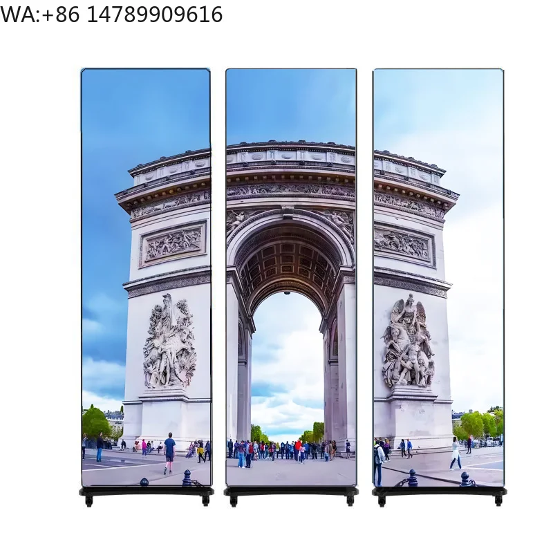 LEDWholesale Selling Shop Indoor Display Poster Screen Vertical Floor Indoor Advertising Display