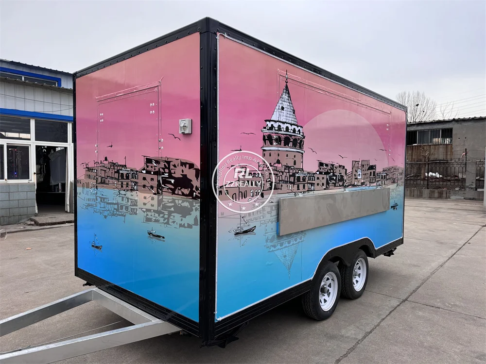 Carrinho de sorvete, trailer de comida rápida, rua, restaurante, lanche, quiosque de café, concessão, caminhão de comida, cozinha móvel