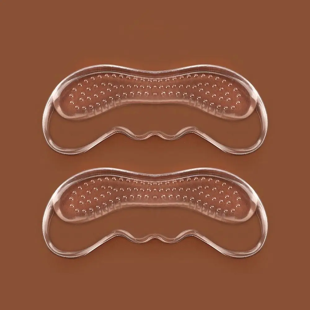 

2pcs Pain Relief Gel Heel Patch Non Slip Adhesive Shoe Cushion Pads Invisible Silicone Back Heel Protector Sticker High Heels