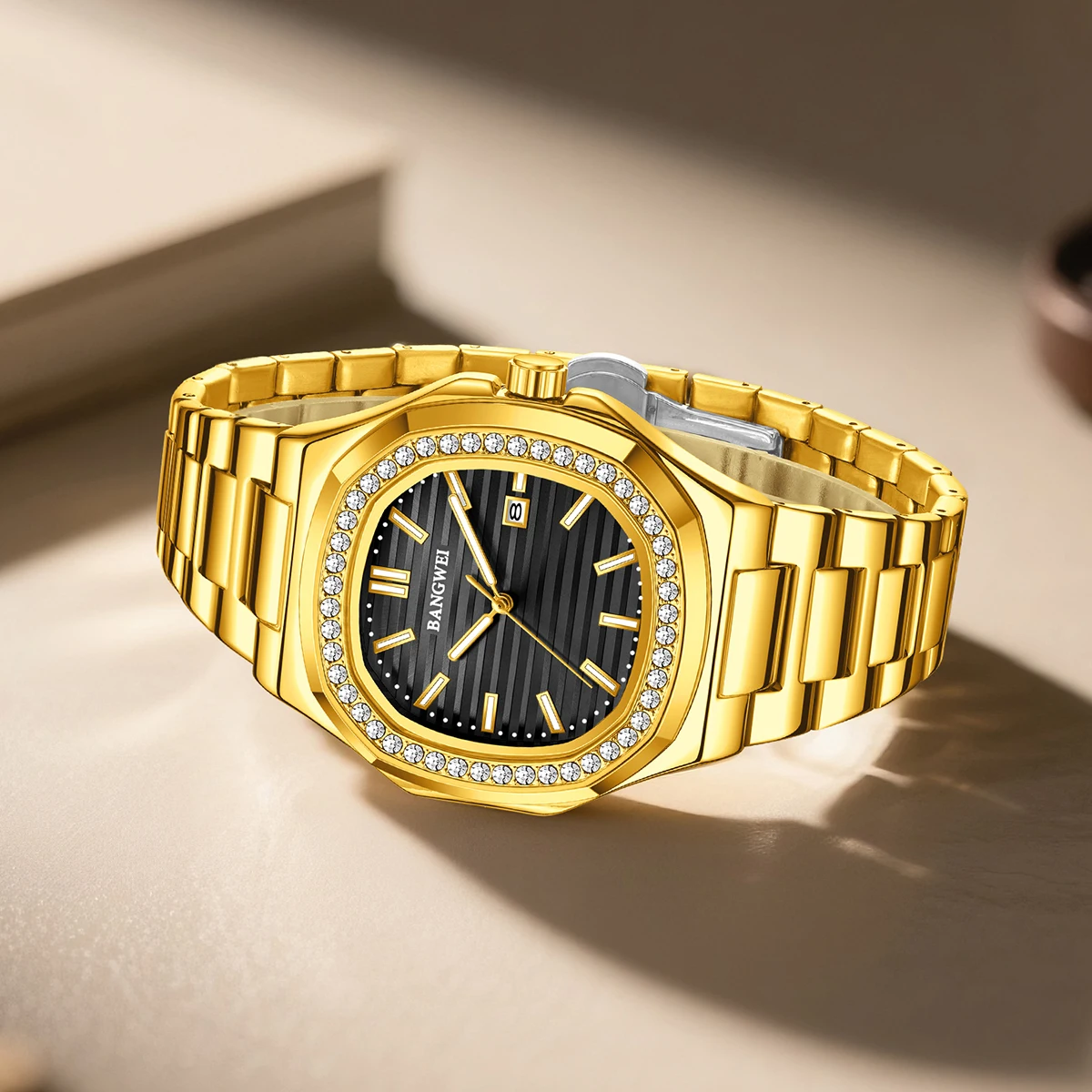 2026 LIGE แบรนด์เดิมนาฬิกาข้อมือผู้ชายส่องสว่างกันน้ำสแตนเลสผู้ชายนาฬิกาวันที่แฟชั่นหรูหราควอตซ์ผู้ชายนาฬิกา