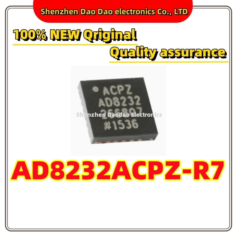 Ad8232acpz-r7 AD8232ACPZ ACPZ AD8232 WFQFN-20 Single lead - Heart rate monitoring analog front end chip IC New original