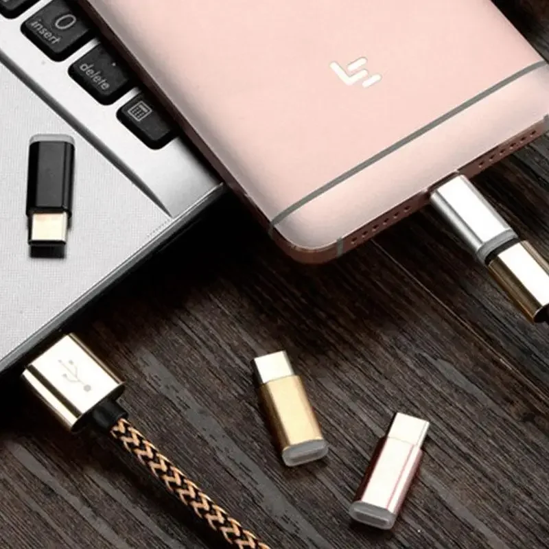 جديد USB نوع C 3.1 كابل Usb-C مهايئ شاحن إلى مايكرو Usb محول ل Oneplus 3t One Plus 2/Ne Usb محول ملحقات الهاتف #3