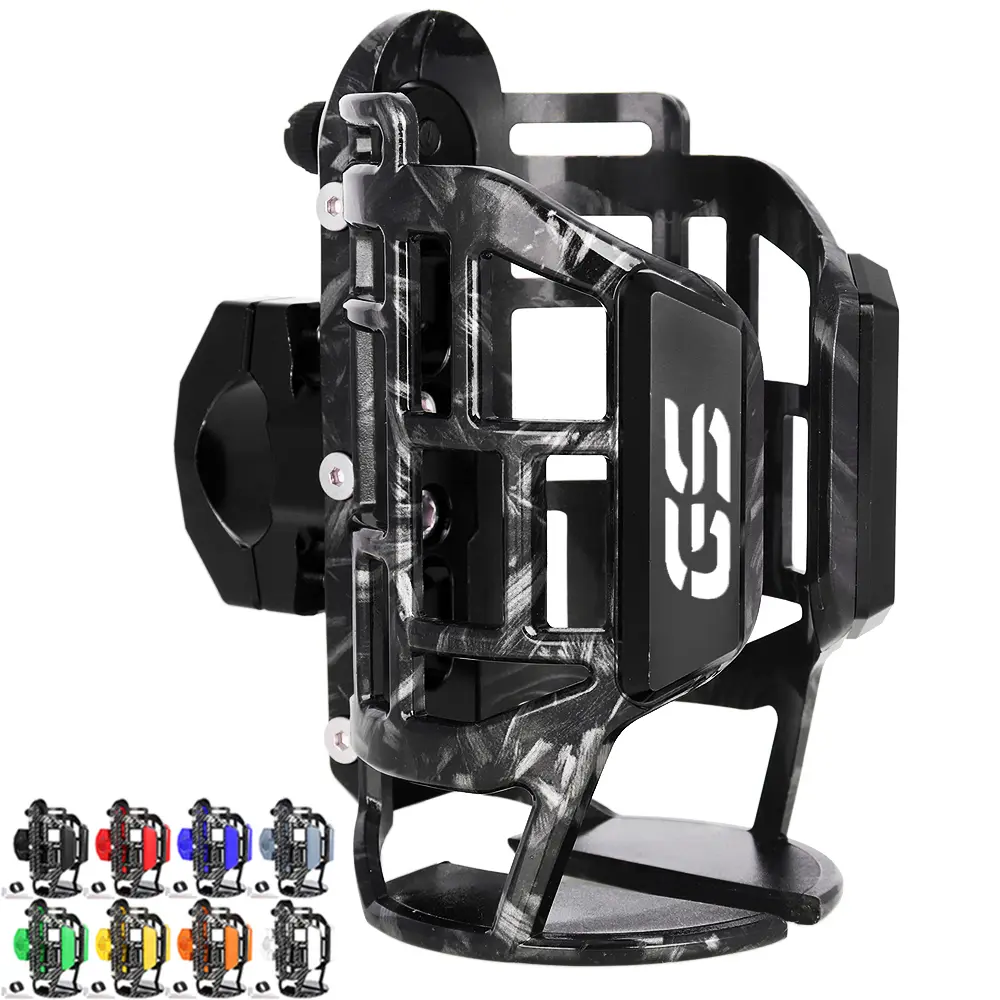 Suporte de garrafa para motocicleta, acessórios para bmw r1250gs r1200gs r1300gs r1250/r1200 gs 1250/1200 lc adv f800gs f750gs suporte de copo