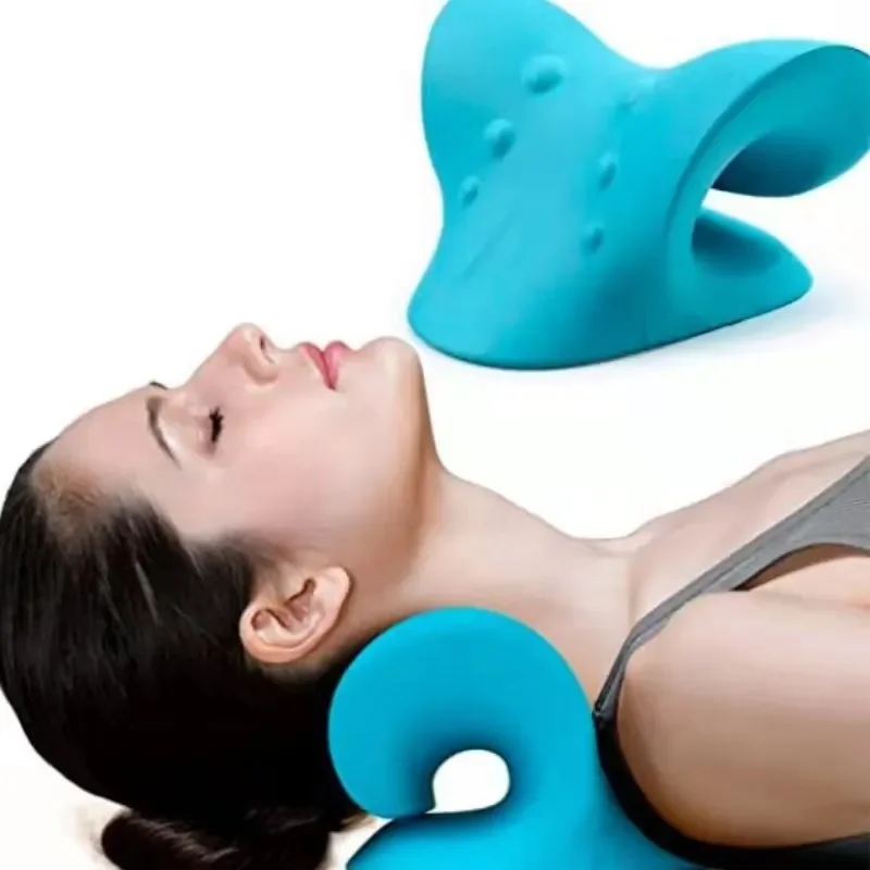 

10pcs kahi Neck Support Posture Correction Neck Massage Pillow Shoulder Cervical Chiropractic Traction Device Massage