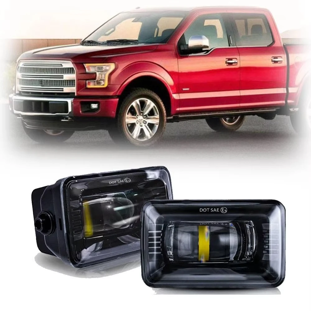 

Светодиодные противотуманные фары в сборе для Ford F-150 Raptor 2015-2017, передние бамперные фары для вождения, запчасти для внедорожных пикапов 4x4
