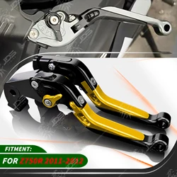 Pour Kawasaki Z750R Z750 R 2011-2012 Levier d'Embrayage Levier de Frein Motard Leviers Frein et Embrayage Rabattable Extensible