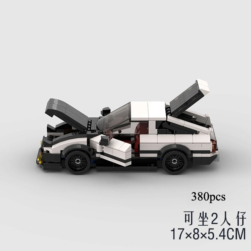

AE86 Initial Cars D Collectible Model Kits Racer City Sports Vehicle Building Blocks Creative Educational Toys