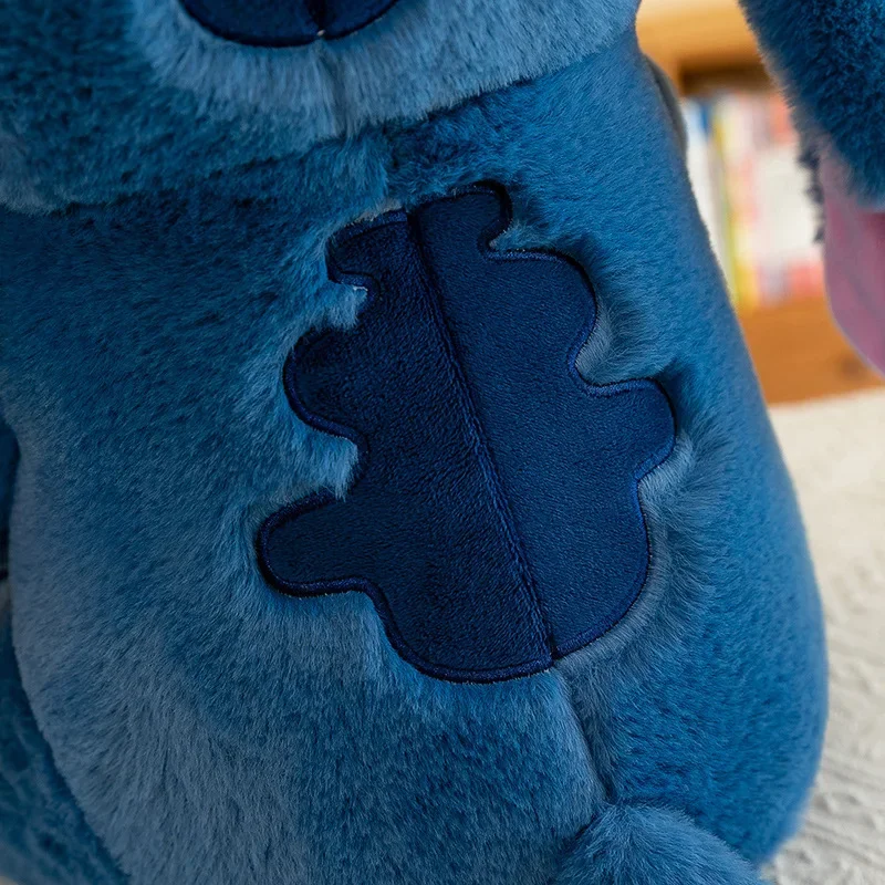 Kawaii Disney Stitch Plush Toy Cute Little Golden Angel Alien Stuffed Plaything Kids Birthday Gift Soft Filled Plushie For Child