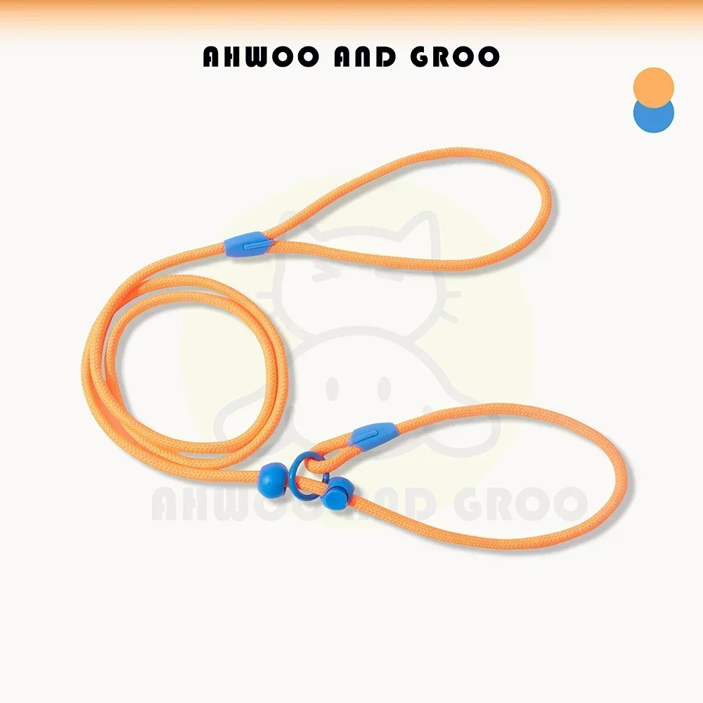 150 cm rundes Trainingseil für Hunde, leichtes Nylon-P-Kettenhalsband, verstellbar für kleine und mittelgroße Hunde, Gehleine, Heimtierbedarf – Detail 17