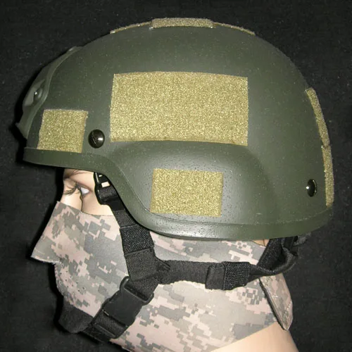 Tactical MICH 2000 Helmet Hunting GFRP Helmet Covered Shooting Airsoft Head Protective Gear